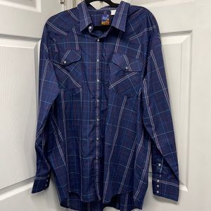 Rock Canyon 3X BIGMAN Western Plaid Shirt